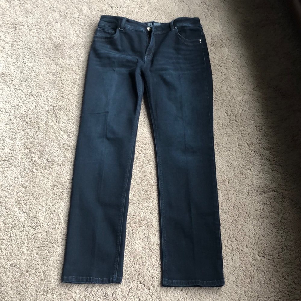 So Slimming Chicos blue jeans